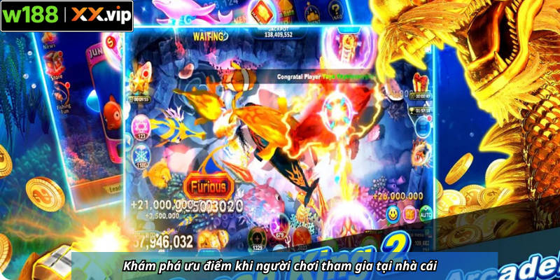 Khám phá ưu điểm khi người chơi tham gia tại nhà cái