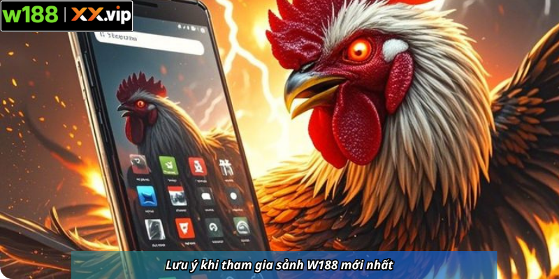 Lưu ý khi tham gia sảnh W188 mới nhất