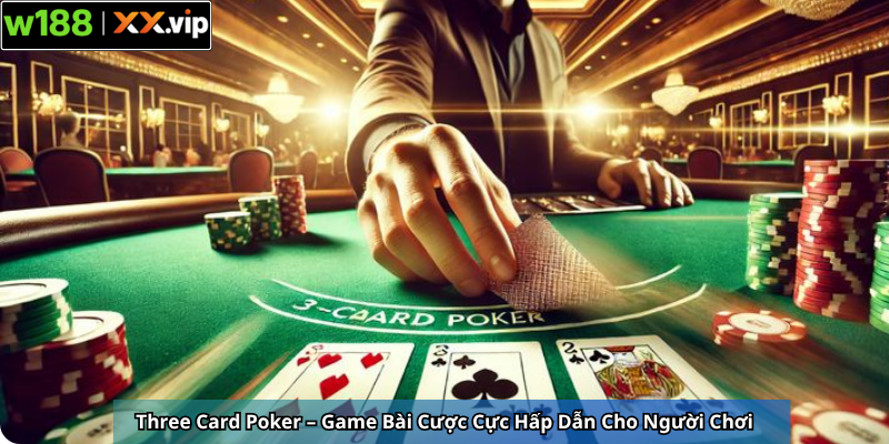 Three Card Poker – Game Bài Cược Cực Hấp Dẫn Cho Người Chơi